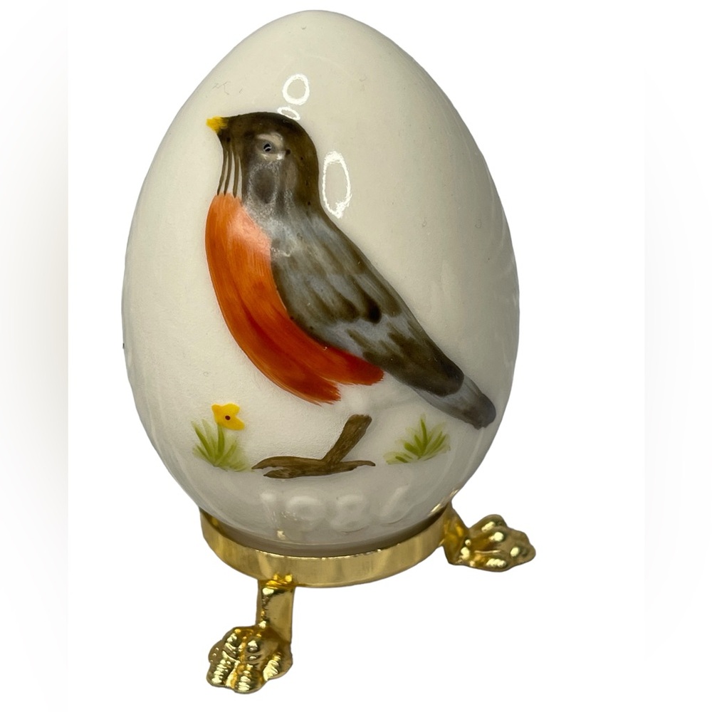 Vtg 1986 goebel easter egg box CW